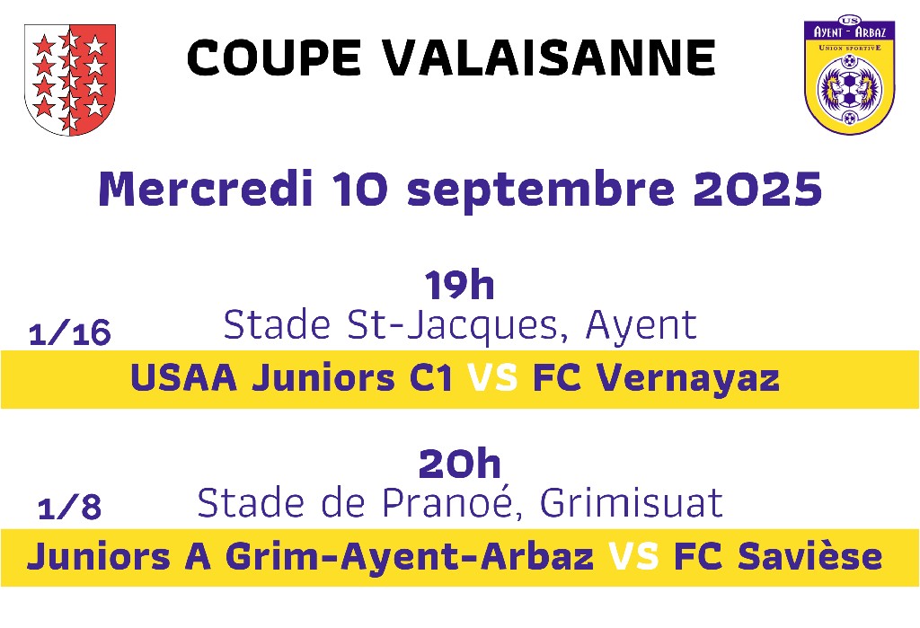 COUPE VALAISANNE -  suite ...