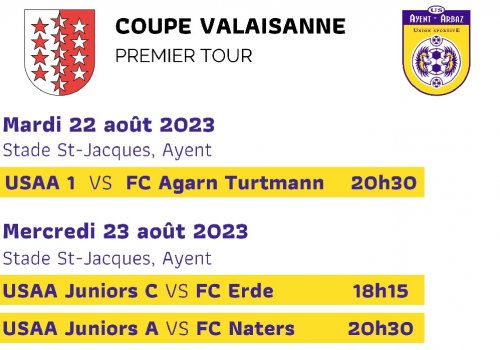 Coupe Valaisanne 1er Tour 2023-2024
